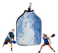 Pickle Ball Paddle Cover - Padded Pickle Balls Protection Bag & Protective Sleeve | Pickle Ball Racket Carrier Holder 24x3 3/8" / 9x12 Inch, Prote Case