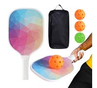 Pickle Ball Paddles for Beginners, 2-Piece High Rebound Pickle Ball Rackets with Storage Bag, Ergonomic Grip Sports Accessories for Gym Court Players Party Family Community Men Women
