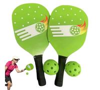 Pickle Ball Paddles, Kids Paddles Set,Professional Table Tennis Rackets - Compact Storage Case, 2 Paddles and 2 Balls, Professional Sports Equipment for Beginners