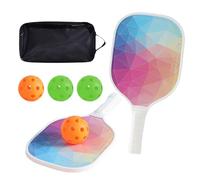 Pickle Ball Paddles Set, 2-Piece Beginner Pickle Ball Paddles for Outdoor, Sports Training Equipment for Athletes Outdoor Gym Court Community Party Beach Travel Holiday