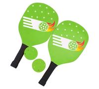 Pickle Ball Pallets, Pallets for Set - Professional Table Tennis Rackets | High Performance Kit with 2 Paddles and 4 Balls, Compact Storage Case for Beginners