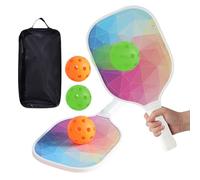 Pickle Ball Rackets for Adults,Professional Pickle Ball Paddle Set for Beginner | Sports Training Equipment for Athletes Outdoor Gym Court Community Party Beach Travel Holiday