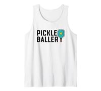 Pickle Baller Funny Cute Dink Team Pickleball Tank Top