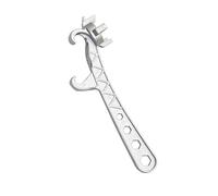 Pickle Bucket Opener - Aluminum Barrel Spanner, Paint Oil Container Tool, Cattle Water Drum Remover | Multi-Functional Heavy Duty Metal Bung Wrench Plug Lifter Tightening Key for Industrial Workshop