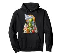 Pickle Cucumber Dill Coquette Christian Cross Heart Dove Pullover Hoodie