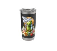 Pickle Cucumber Dill Coquette Christian Cross Heart Dove Stainless Steel Insulated Tumbler