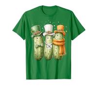 Pickle Cucumber Dill Leprechaun Shamrock St. Patricks Day T-Shirt