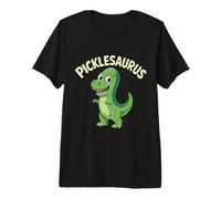 Pickle Dinosaur T-Rex Dill Cucumber Pickling Funny Pickle Premium T-Shirt