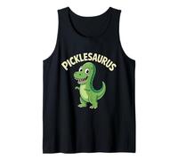 Pickle Dinosaur T-Rex Dill Cucumber Pickling Funny Pickle Tank Top
