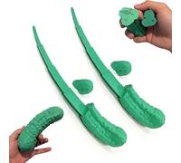 Pickle Gadget Transforming Fidget, Pickle Sickle Toy with Magnetic Lid, 3D Printed Fidget Toys for Stress Relief, Durable Retractable Inner Mechanism, Interactive Desk Decor Fun Gift (2Pcs)