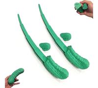 Pickle Gadget Transforming Fidget - Pickle Sickle with Magnetic Lid, 3D-Printed Fidget Toys for Stress Relief, Retractable Inner Mechanism, Interactive Desk Decor, Fun Gift for Kids and Adults (2 Pcs)