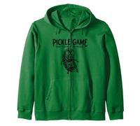 Pickle Game Don't Look at My Pickle Funny Adult Humor Zip Hoodie