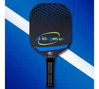 Pickle Genius Pickleball Paddle - All The Features of $150 Paddles, for Under $50. 100% Raw Carbon Fiber. Quality Edit Rated as Best Pickleball Paddles 2025. Professional Grade. USAPA Approved.