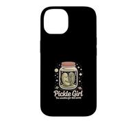 Pickle Girl Too Sensitive For This World Kawaii Case for iPhone 14