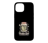 Pickle Girl Too Sensitive For This World Kawaii Case for iPhone 15
