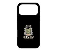 Pickle Girl Too Sensitive For This World Kawaii Case for iPhone 17 Pro Max