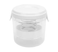 Pickle Jar Large Capacity Clear Fermentation Crock, Food Grade PP, 14 x 12cm - Excellent Sealing Performance, Innovative Pressure Plate, Ideal for and Sauerkraut