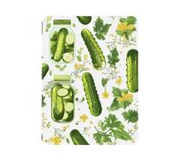 Pickle Jars And Pickle Cucumber Automotive Air Fresheners Mirror Aromatherapy Tablets Ornament Car Fragrance Scented Cards Square