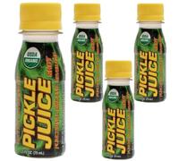 Pickle Juice Electrolyte Shots 4-Pack (2.5oz) - Extra Strength, Zero Calories, 10× Electrolytes
