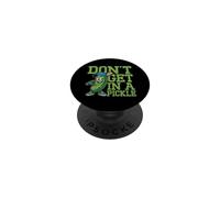 Pickle Lover Baseball Cucumber Vegetable Pickles Vegan PopSockets Adhesive PopGrip