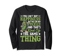 Pickle Lover Cucumber Vegetable Pickles Vegan Long Sleeve T-Shirt