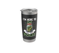 Pickle Lover Cucumber Vegetable Pickles Vegan Stainless Steel Insulated Tumbler