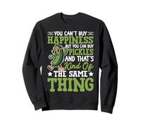 Pickle Lover Cucumber Vegetable Pickles Vegan Sweatshirt