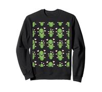 Pickle Lover Kawaii Cute Pickles With Hearts Pattern Sweatshirt