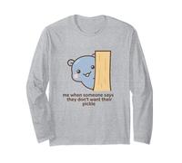 Pickle Lover Me When They Don’t Want It Cute Kawaii Long Sleeve T-Shirt