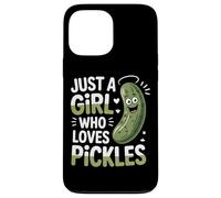 Pickle Obsessed Just A Girl Who Loves Pickles Case for iPhone 13 Pro Max