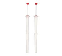 Pickle Picker Tool Stainless Steel Plastic Pickle Grabber Fork for Pickles Olives Peppers Fruits Meat in Jars 2pcs Pack