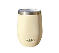 Pickle Picnic Stainless Steel Tumbler - Sandy Shores in White Pickle Picnic White