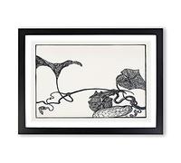 Pickle Plant by Theo Van Hoytema Framed Print | A2 Black Framed Wall Art | Ready to Hang | Modern Floral Picture | Living Room Bedroom Lounge Office