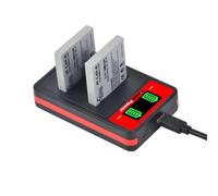 Pickle Power 2Pcs 1080mAh NB-4L Battery and Dual Charger for Canon IXUS 80 IS, IXUS 75, IXUS 50, IXUS 255 HS, IXUS 220 HS, IXUS 55, IXUS 40, IXUS 100, 230 HS, Ixus 130