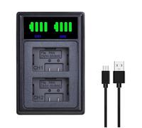 Pickle Power DMW-BMB9 DMW-BMB9E Battery Charger for Panasonic Lumix DC-FZ82, DMC-FZ40, DMC-FZ60, DMC-FZ62 DMC-FZ70, DMC-FZ72, DMC-FZ100, DMC-FZ150, DMC-FZ45 FZ48 FZ80 FZ85