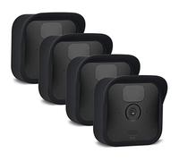 Pickle Power Silicone Skin Cover for All-New Blink, 4 Pack Weatherproof Protective Cover Case for Blink Outdoor Indoor Home Security Camera (Black)
