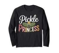 Pickle Princess Dill Pickling Funny Pickles Cucumber Long Sleeve T-Shirt