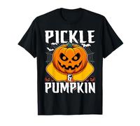 Pickle & Pumpkin Halloween Pickleball T-Shirt