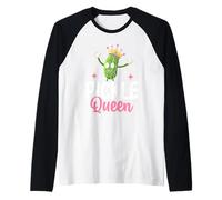Pickle Queen Raglan Baseball Tee