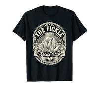 Pickle Social Club Funny Pickle Lover Vintage Jar T-Shirt
