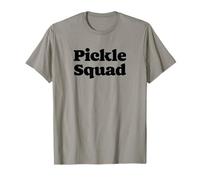 Pickle Squad Funny Cute Pickleball Dink Team 80s Retro T-Shirt