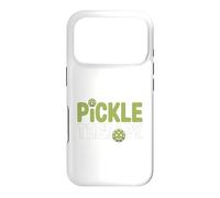 Pickle Therapy Funny Pickleball Humor Apparel Case for iPhone 17 Pro