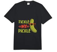 Pickle Tickle My Funny Pickle Sunglass Pickle Food Cucumber Comfort Colors Adult Heavyweight T-Shirt