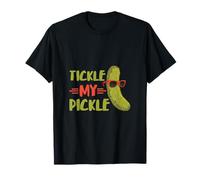 Pickle Tickle My Funny Pickle Sunglass Pickle Food Cucumber T-Shirt