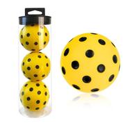 Pickle Training Set, Quiet Indoor Balls, Soft Effect Trainers, Foam Drill Orbs, Interactive Beginner Senior Youth Play Kit Home Practice Exercise Sport Recreation Gear Use 2.91 Inches
