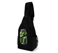Pickle Vegetarian Casual Chest Sling Bag Backpack Shoulder Bags