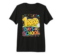 Pickleball 100 Days of School Premium T-Shirt