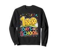 Pickleball 100 Days Of School Sweatshirt