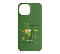 PICKLEBALL 70th BIRTHDAY | 70 YEARS OLD AND KINDA A BIG DILL Case for iPhone 15