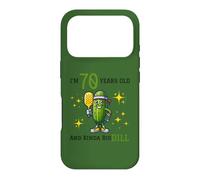 PICKLEBALL 70th BIRTHDAY | 70 YEARS OLD AND KINDA A BIG DILL Case for iPhone 17 Pro